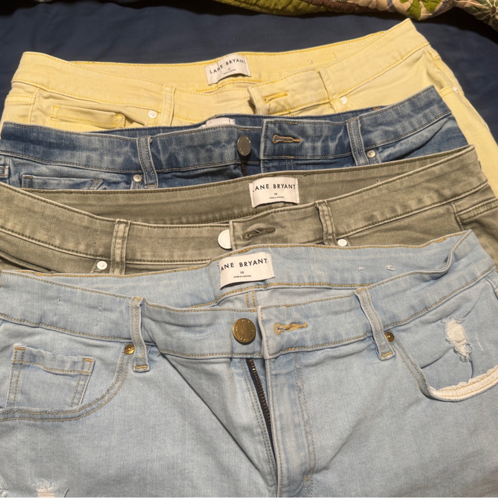 Lane Bryant Jean Shorts